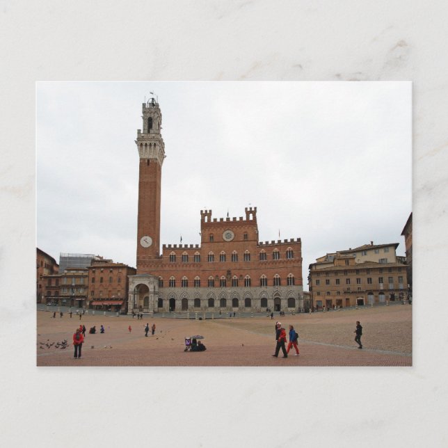 Palazzo Pubblico Postkarte (Vorderseite)