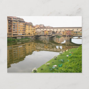 Palazzo Vecchio Brücke Postkarte