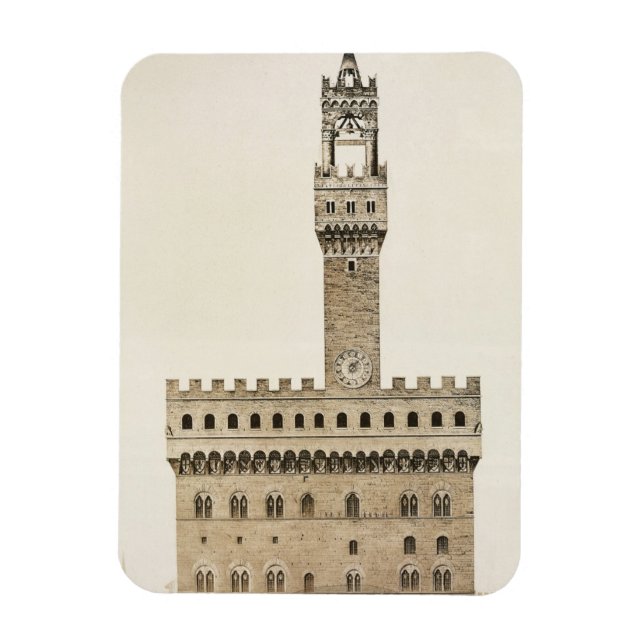 Palazzo Vecchio oder Palazzo della Signoria, Fl Magnet (Vertikal)