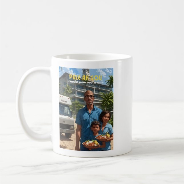 Pale Ak Gou -Kaffeetasse Kaffeetasse (Links)