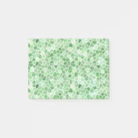Pale Emerald und Pistachio Cobbled Patchwork
