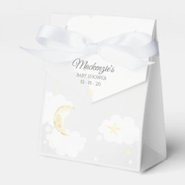 Pale Gray Twinkle Little Star Sky Baby Dusche Geschenkschachtel