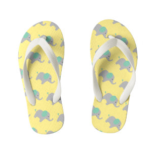 Pale Lemon Baby Elephant Parade Kinderbadesandalen