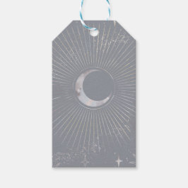 Pale Moon Burst Geschenkanhänger