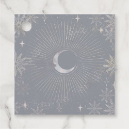 Pale Moon Burst Geschenkanhänger