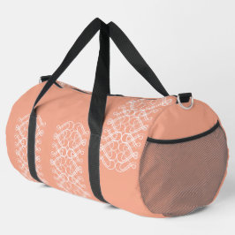 Pale Orange Large Duffle Bag