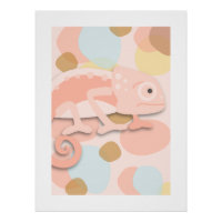 Pale Peach Chameleon