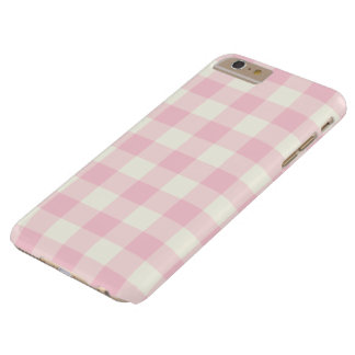 Pale Pink Gingham iPhone 6 Plus Fall Barely There iPhone 6 Plus Hülle