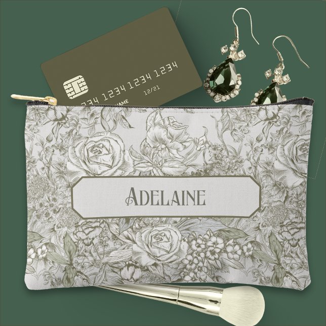 Pale Sepia Toile Zubehörtasche (Von Creator hochgeladen)