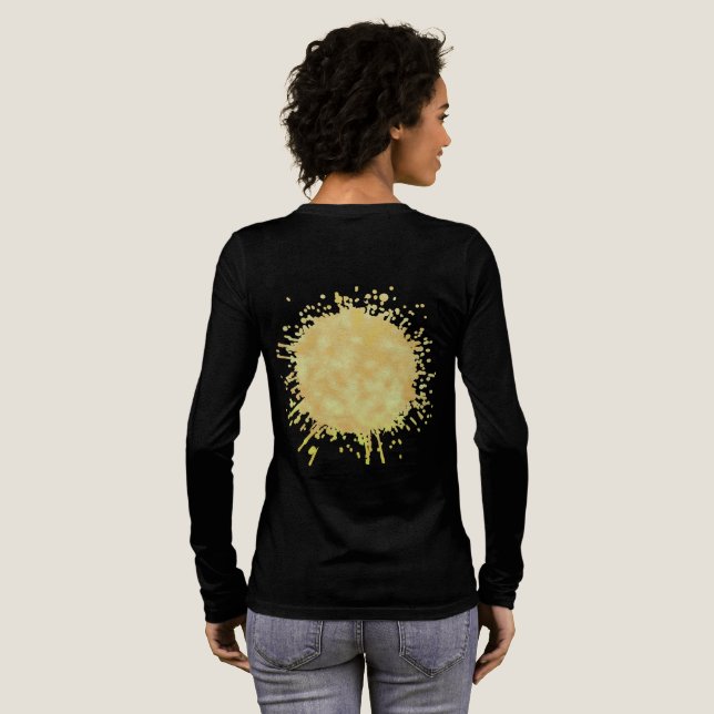 Pale Sun Murmur Tri-Blend Shirt (Voller Rückseite)