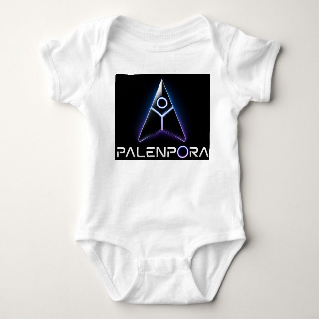 Palenpora  baby strampler (Vorderseite)