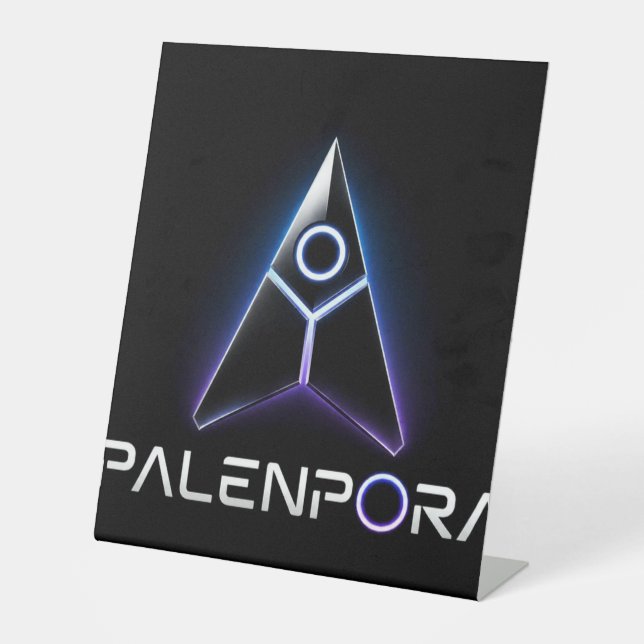 Palenpora Sockelschild (Vorderseite)