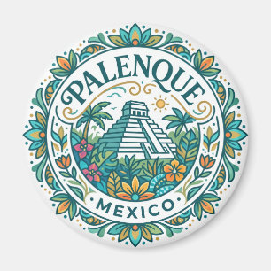 Palenque Mexiko Magnet