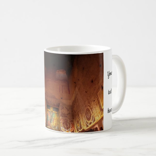 Palentinwand Rom Wandmalerei anpassbar Kaffeetasse (VorderseiteRechts)