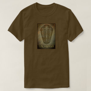 Paleo-chic Calymene Sepia Trilobit T-Shirt