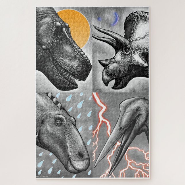 Paleo Portraits Puzzle (Vertikal)