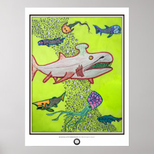 Paleo Yellow Sea Poster