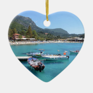 Paleokastritsa Strand, Korfu Keramikornament