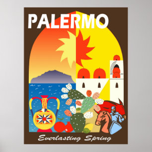 Palermo, ewiger Frühling Poster