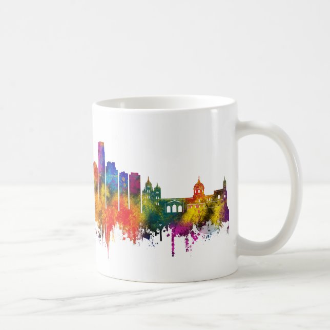 Palermo Italien Skyline Kaffeetasse (Rechts)
