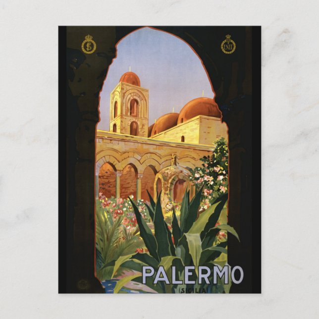 Palermo Postkarte (Vorderseite)