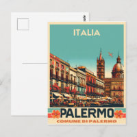 Palermo Sizilien italienische Vintage-Geschenke
