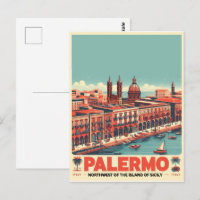 Palermo Sizilien italienische Vintage-Geschenke