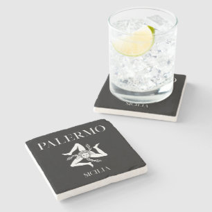 Palermo Sizilien Steinuntersetzer