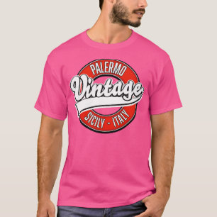 Palermo Sizilien Vintages Logo T-Shirt