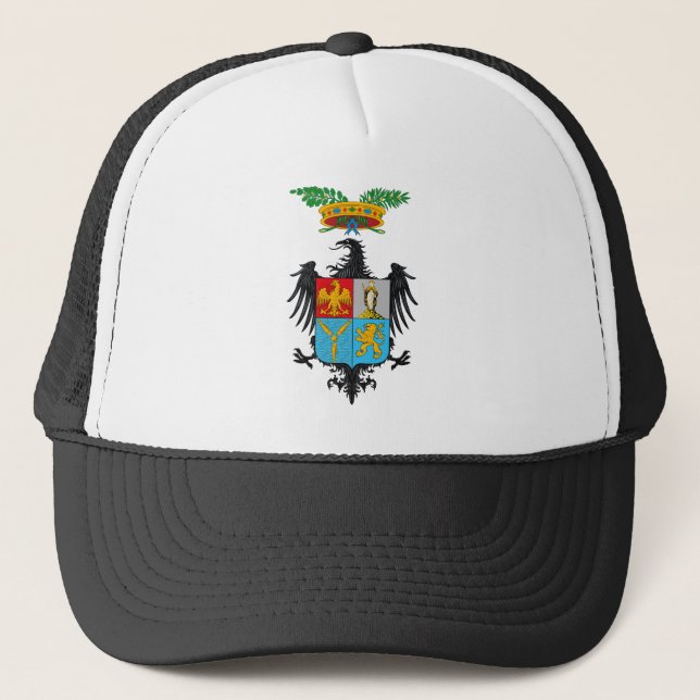 Palermo-Wappen Hut Truckerkappe (Vorderseite)