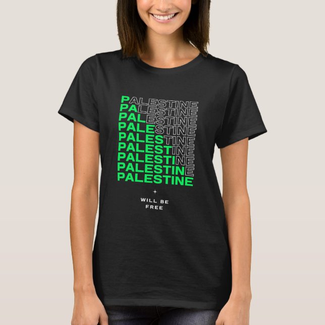 PALESTIN IST KOSTENLOS | Frauenaktivist T - Shirt (Vorderseite)