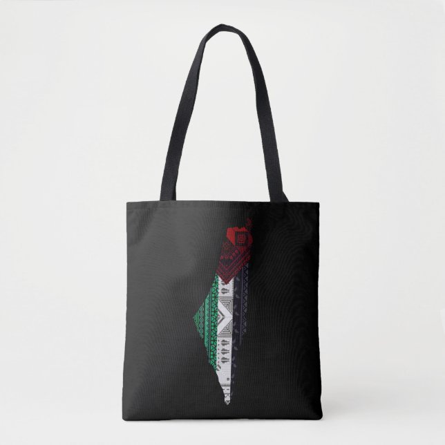Palestina Embroidery täreez Pattern Karte frei (Vorderseite)