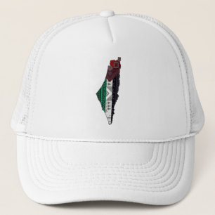 Palestina Embroidery täreez Pattern Karte frei Truckerkappe