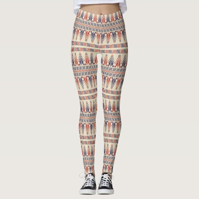Palestina Stickereientwurf Leggings (Vorderseite)