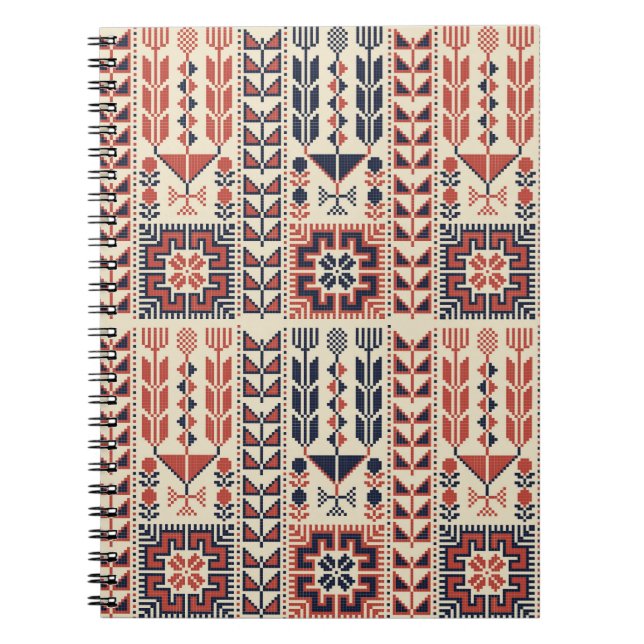 Palestina Stickereientwurf Notizblock (Vorderseite)