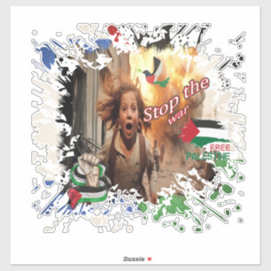 Palestine Car Sticker, palästinensische Flag Decal Aufkleber