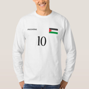 Palestine National Football Team Soccer T-Shirt