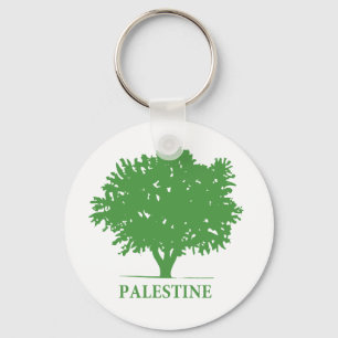 Palestine Olive Tree t shirt Schlüsselanhänger