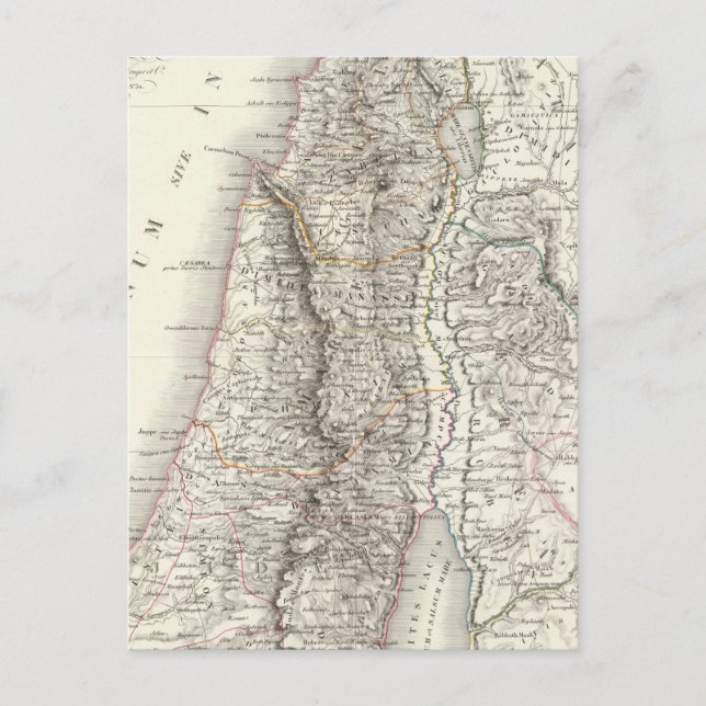 Palestine ou Terre Sainte - Das Heilige Land Postkarte (Vorderseite)