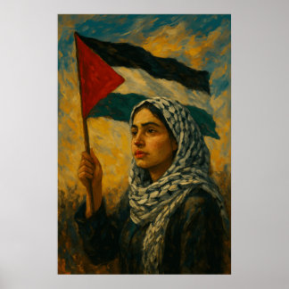 Palestine Stands | It Will Be Free Poster