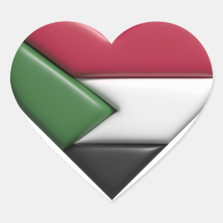 Palestine Sweatshirt, FREE Palestine, Human Zivil Herz-Aufkleber