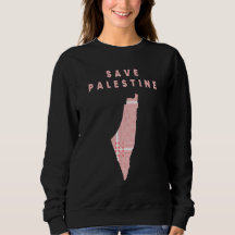 Palestine Sweatshirt - Palästinensischer Scarf