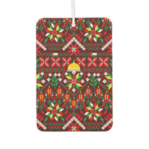 Palestine Tatreez Traditionelle Stickerei Autolufterfrischer