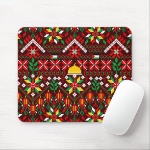 Palestine Tatreez Traditionelle Stickerei Mousepad