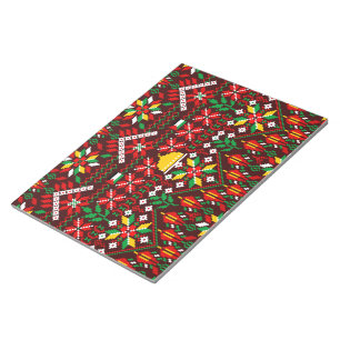 Palestine Tatreez Traditionelle Stickerei Notizblock