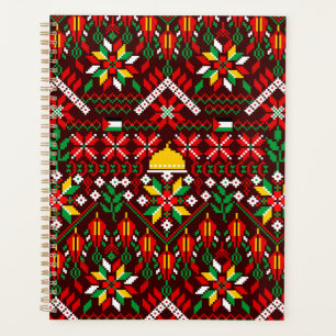 Palestine Tatreez Traditionelle Stickerei Planer