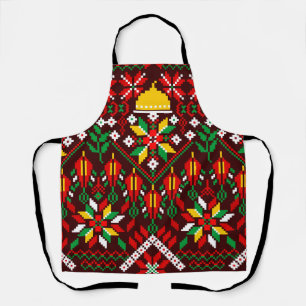 Palestine Tatreez Traditionelle Stickerei Schürze