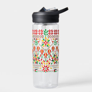 Palestine Tatreez Traditionelle Stickerei Trinkflasche