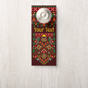 Palestine Tatreez Traditionelle Stickerei Türanhänger