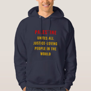 Palestine Unites Hoodie   Menschenrechtsinitiative